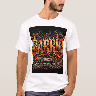 Chicano-gatukonst T-shirt - Barrio Fuego Urban Des