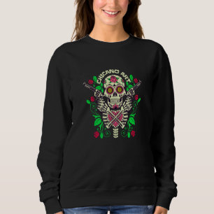 Chicano Kalle Och Rosor T Shirt