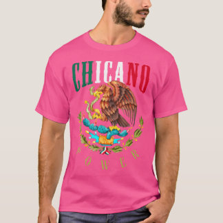 Chicano och Chicana för Chicano Power T Shirt