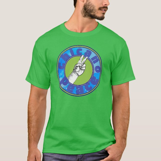 Chicano Peace T-Shirt (Framsida)
