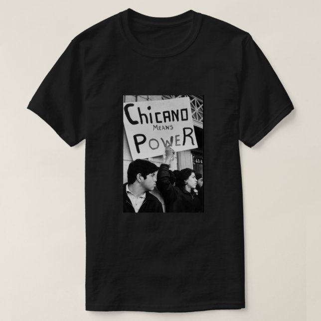Chicano power Classic  T Shirt (Design framsida)