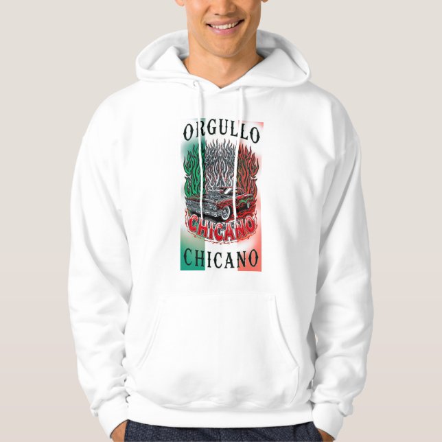 Chicano stolthet Hoodie  (Framsida)