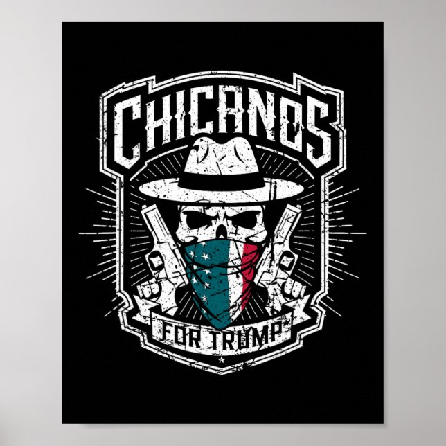 Chicanos for Trump Poster (Framsidan)