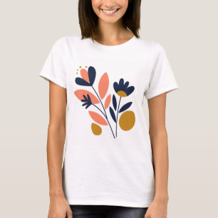Chicen abstrakt Blommar Tee