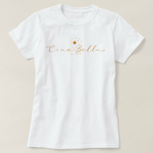Chicen Ciao Bella Golden Boho T Shirt