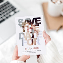 Chicen EDITABLE FÄRG Spara datumkortet