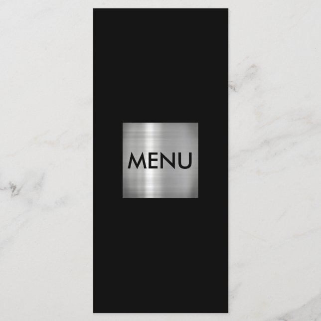Chicen elegant Silver Meny (Framsida)