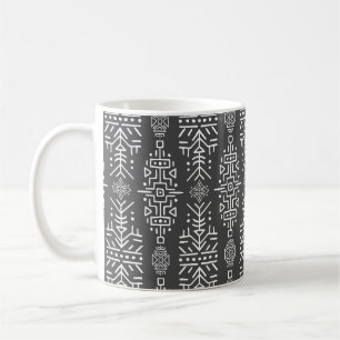 Chicen Ethnic Boho: Sömlös stamdesign Kaffemugg