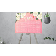 Chicen för sätesdiagram i bröllop Hydrangea String