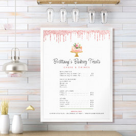 Chicen Kaka  Rosa Glitter-drivrutiner Pris lista Poster