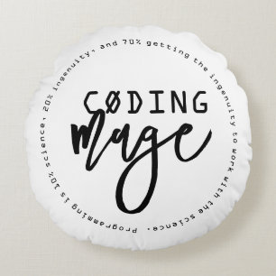 Chicen Lusnykoding Mage Geek Rund Kudde