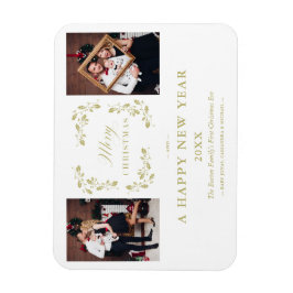 Chicen Modern Elegant - jul 2-fotofamilj Magnet