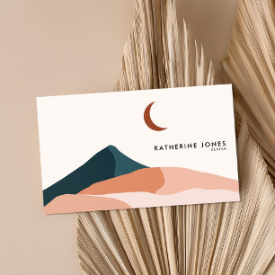 Chicen Modern Minimalist Boho Visitkort
