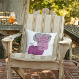 Chicen Modern Trendig Abstrakt blommigt Boho Kudde