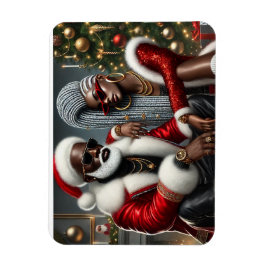 Chicen Santa Magnet