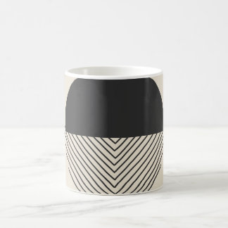 chicen 🖤 Svartvitt: Eleganten Polka Mugg