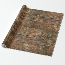 Chicen Wood look Woodworkers Rustic Presentpapper