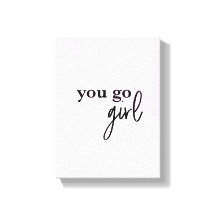 "Chicen "You Go Girl" Chef Babe Canvas Prin