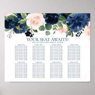 Chicens bloomar   Sittdiagram för marinering och   Poster