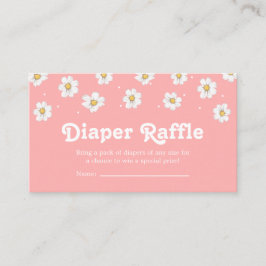 Chicens Daisy Blommor  Rosa Försämring Raffle Tilläggskort