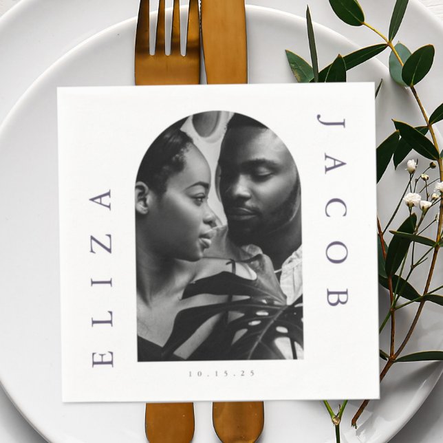 Chicens fotodatum Bröllop Pappersservett (Skapare uppladdad)