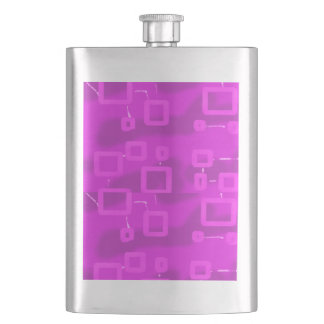 Chicens Futuristiska Geometrisk Rosa Fickplunta