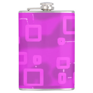 Chicens Futuristiska Geometrisk Rosa Fickplunta