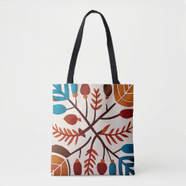 Chicens höstlöv enkel jordbränd orange tygkasse