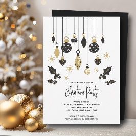 Chicens julprydnader inbjudningar