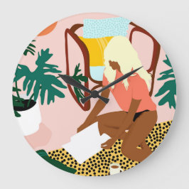 Chicens läshörn stor klocka