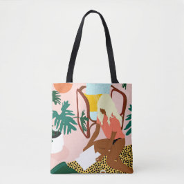 Chicens läshörn tygkasse