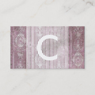 chicens monogramlojalitet frimärke lojalitetskort