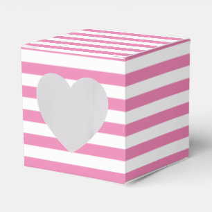 Chicens Rosa och vitstripe Presentaskar