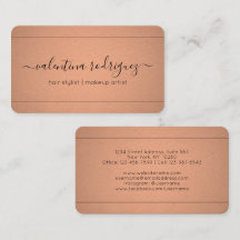 Chicens skript Namnteckning minimalistisk Copper F