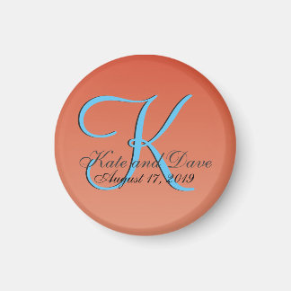 Chicens unika röda Orange Magnet