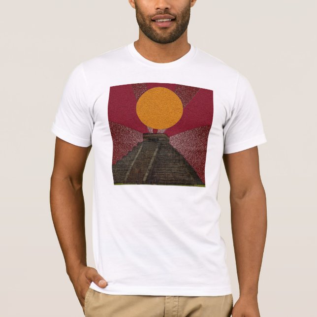 Chichen 2012 Itza - Kukulkan Tee Shirt (Framsida)