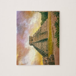 Chichen Itza Fllexible jigszle puzzle Pussel