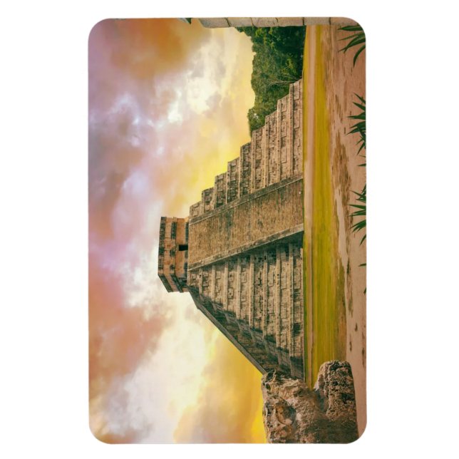 Chichen Itza Fllexible Photo Magnet (Vertikal)