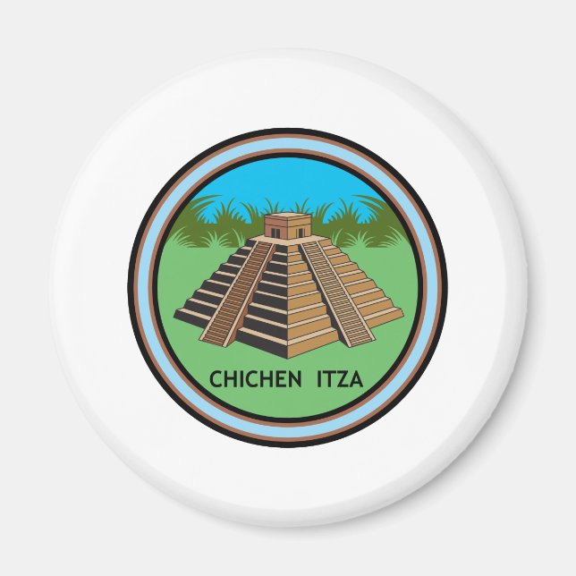 Chichen Itza Magnet (Framsidan)