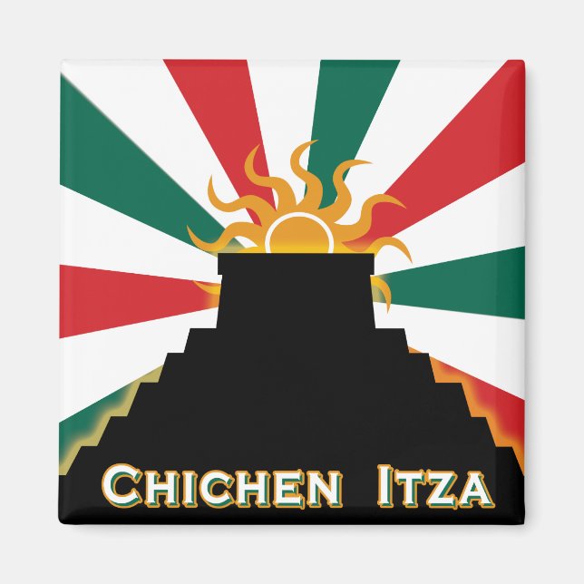 Chichen Itza Magnet (Framsidan)