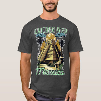 Chichen Itza Mexico Pyramids T Shirt