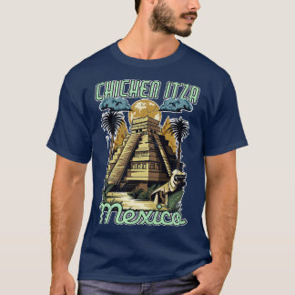 Chichen Itza Mexico Pyramids T Shirt