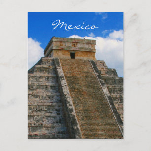 chichen itza mexico vykort