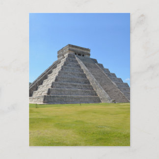 Chichen Itza Mexiko Kukulkan Pyramid 7 Wonders Vykort