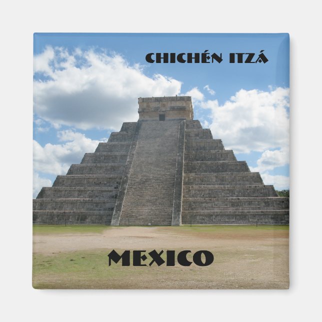Chichén Itzá, Mexiko Magnet (Framsidan)