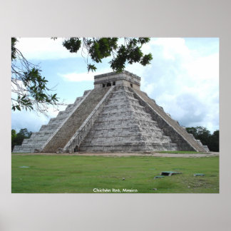 Chichen Itza, Mexiko Poster