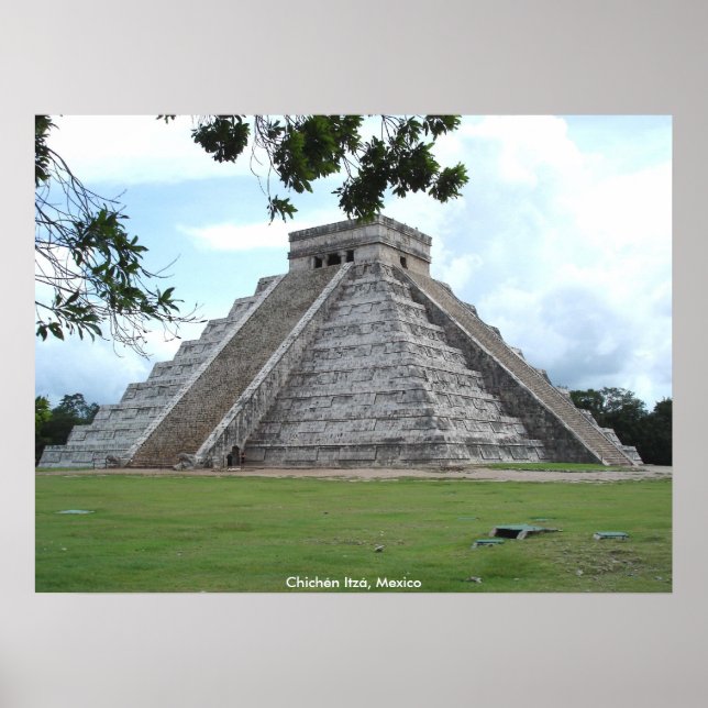 Chichen Itza, Mexiko Poster (Framsidan)