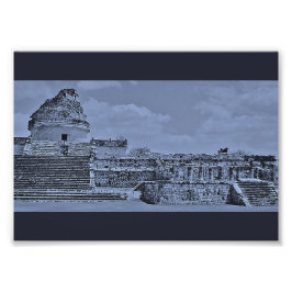 Chichen Itza Observatory Fototryck