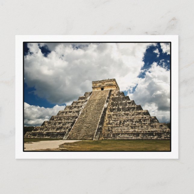 Chichén Itzá Postcard Vykort (Framsida)