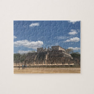 Chichen Itza Temple från Warriors Jigszle Puzzle Pussel